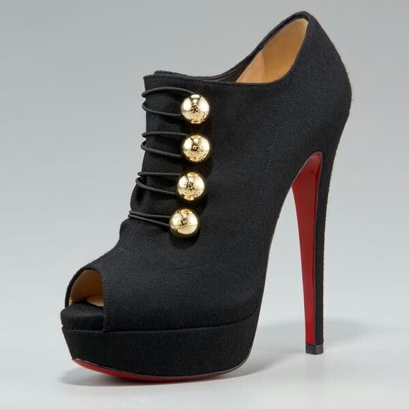 louboutin military boots